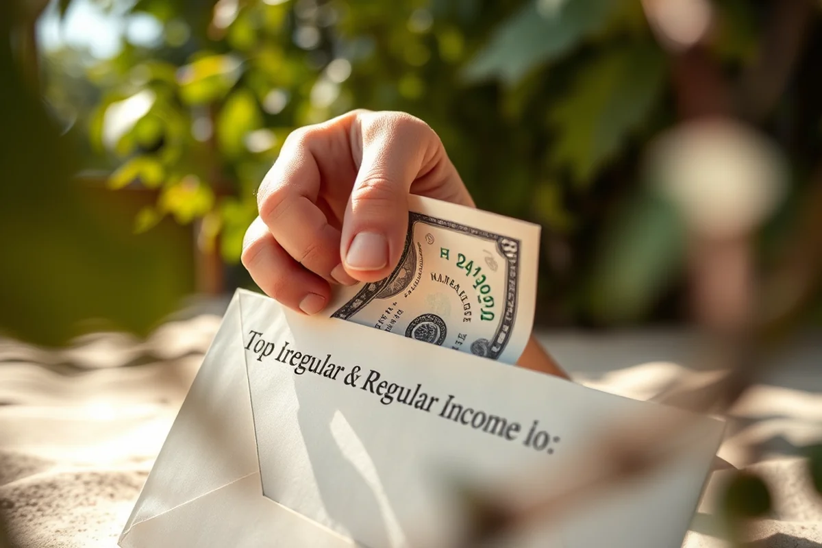 top irregular and regular income — Top Irregular And Regular Income (step by step)